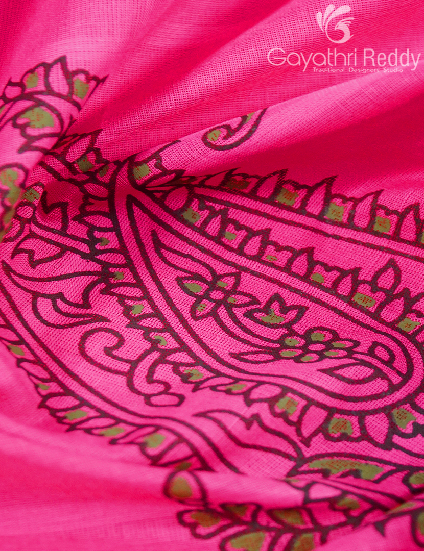 COTTON PRINTED SAREES-CP13
