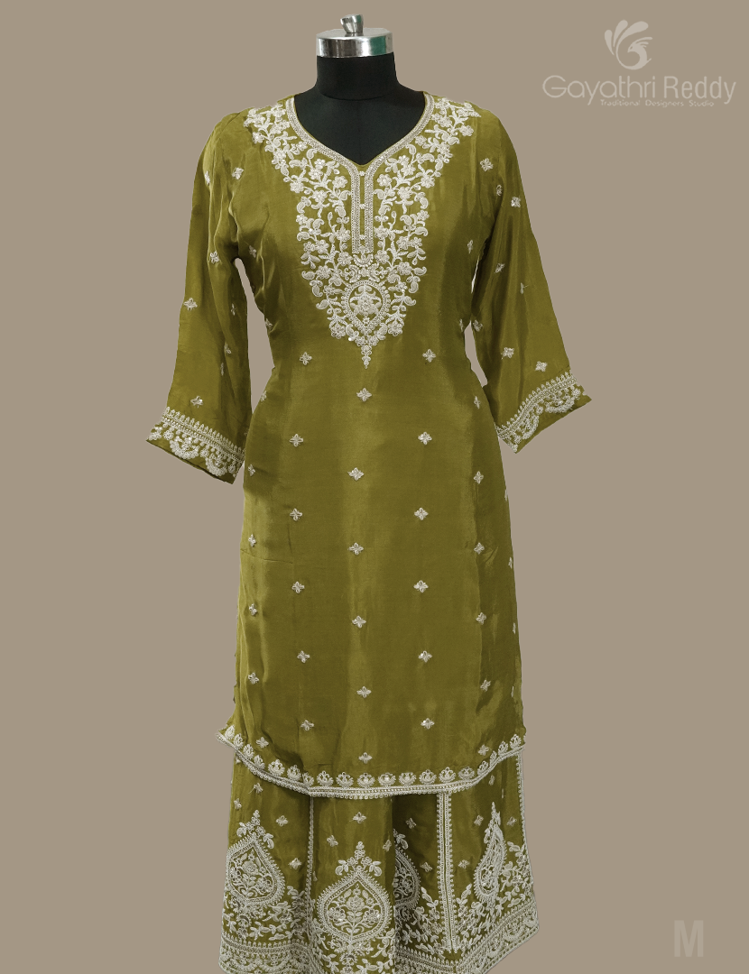 READYMADE DRESS SET(3PC)-KDS930