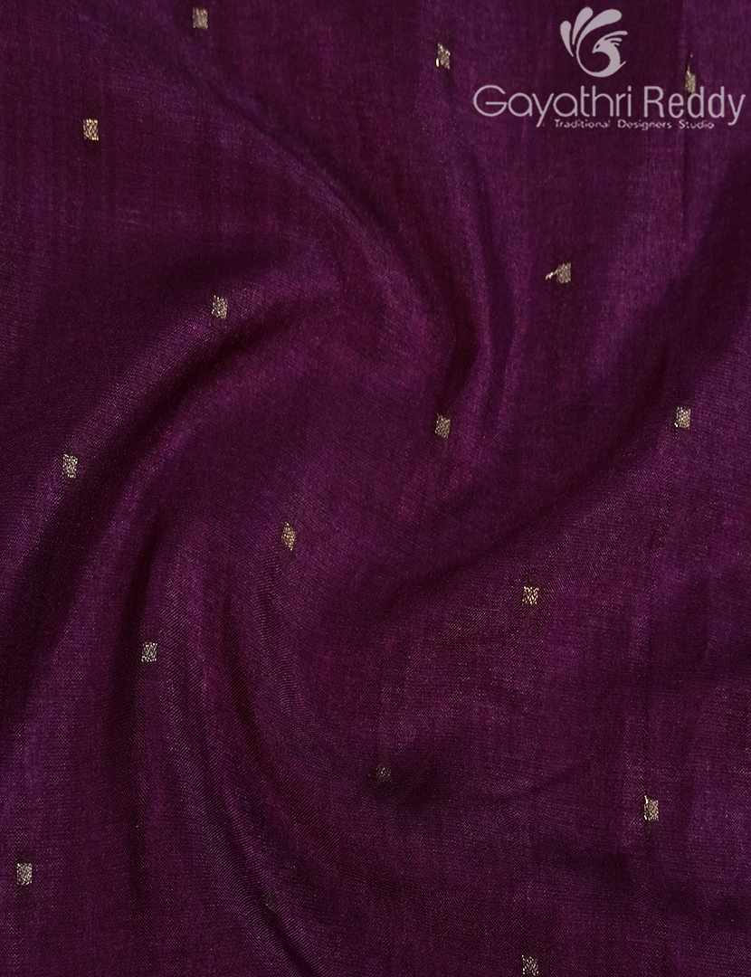 KHADI SILK WORK SAREE-KSW1