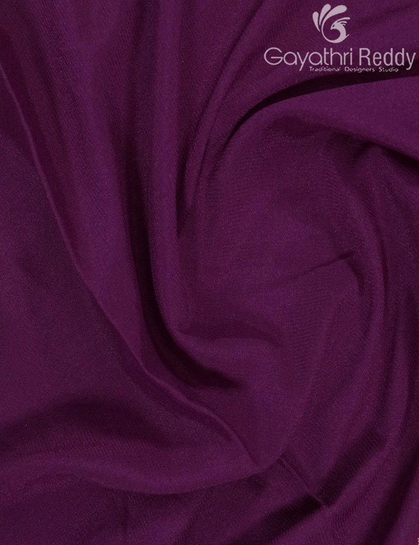 SEMI MYSORE CRAPE SAREE-SMC348