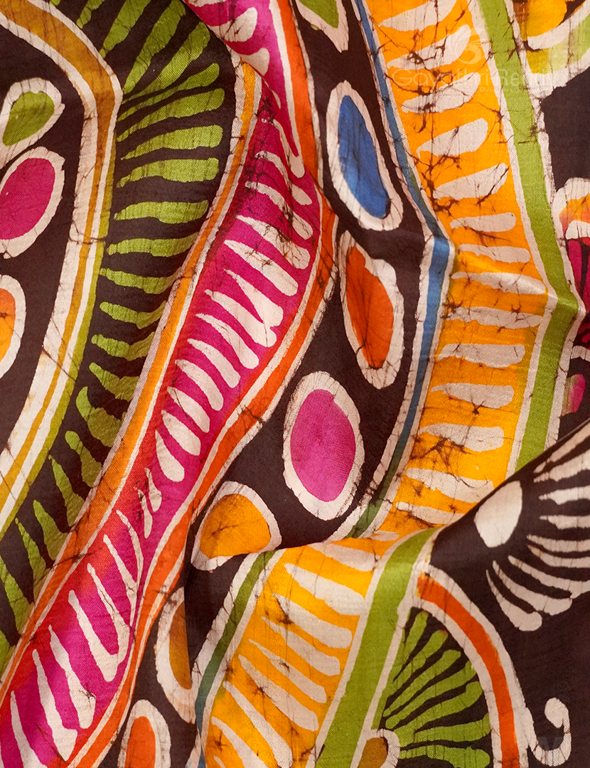 PURE SILK BATIK PRINT-PSP199