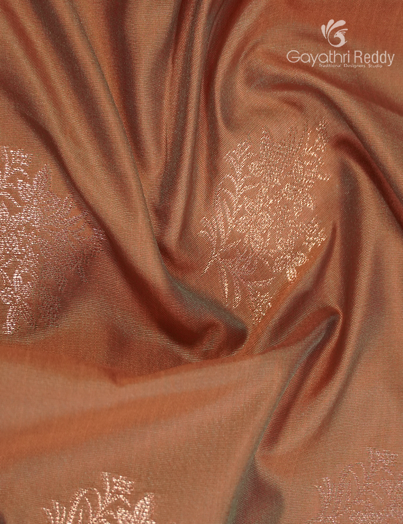 Semi Kanchipuram Art Silk Saree in Light Beige