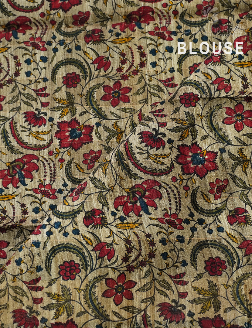 PURE DESI TUSSAR SILK-TS1366