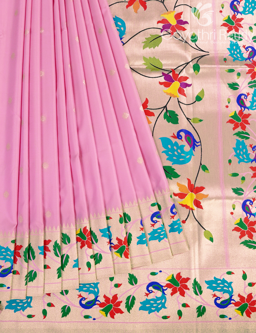 SEMI PAITHANI SAREE-SPS27