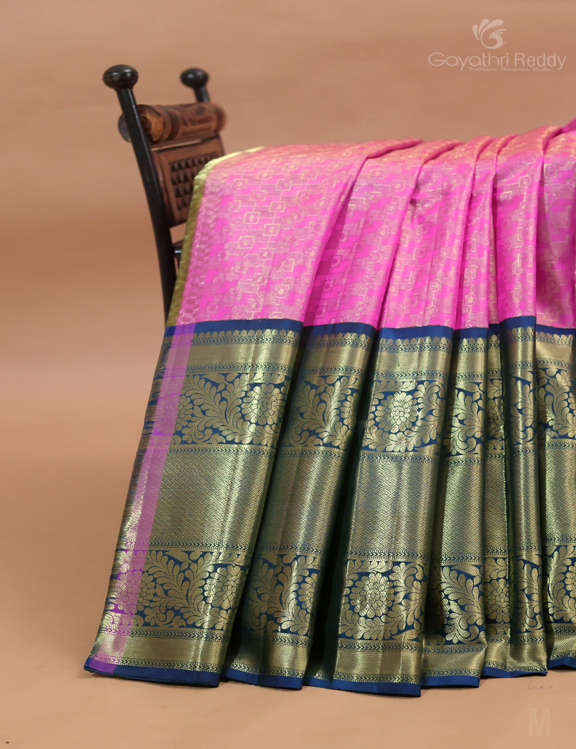 PURE KANCHI PATTU PAVADAS(FREE SIZE)-KPL686