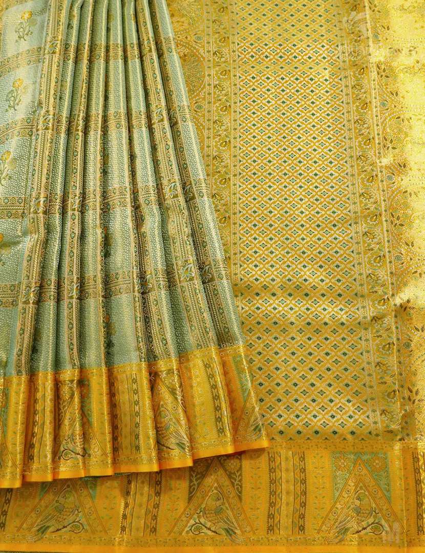 PURE KANCHI PATTU (4.G) BRIDAL SAREE-BKP1888