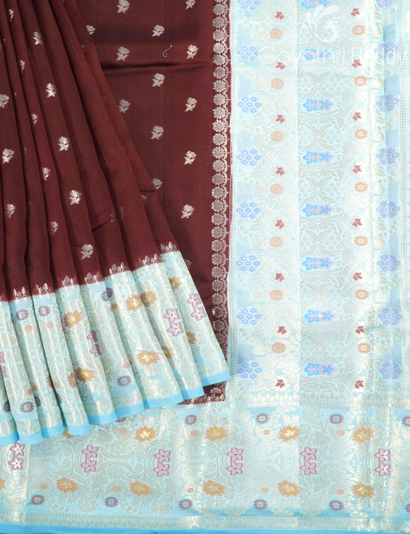 MANGO SILK SAREE -PRM944