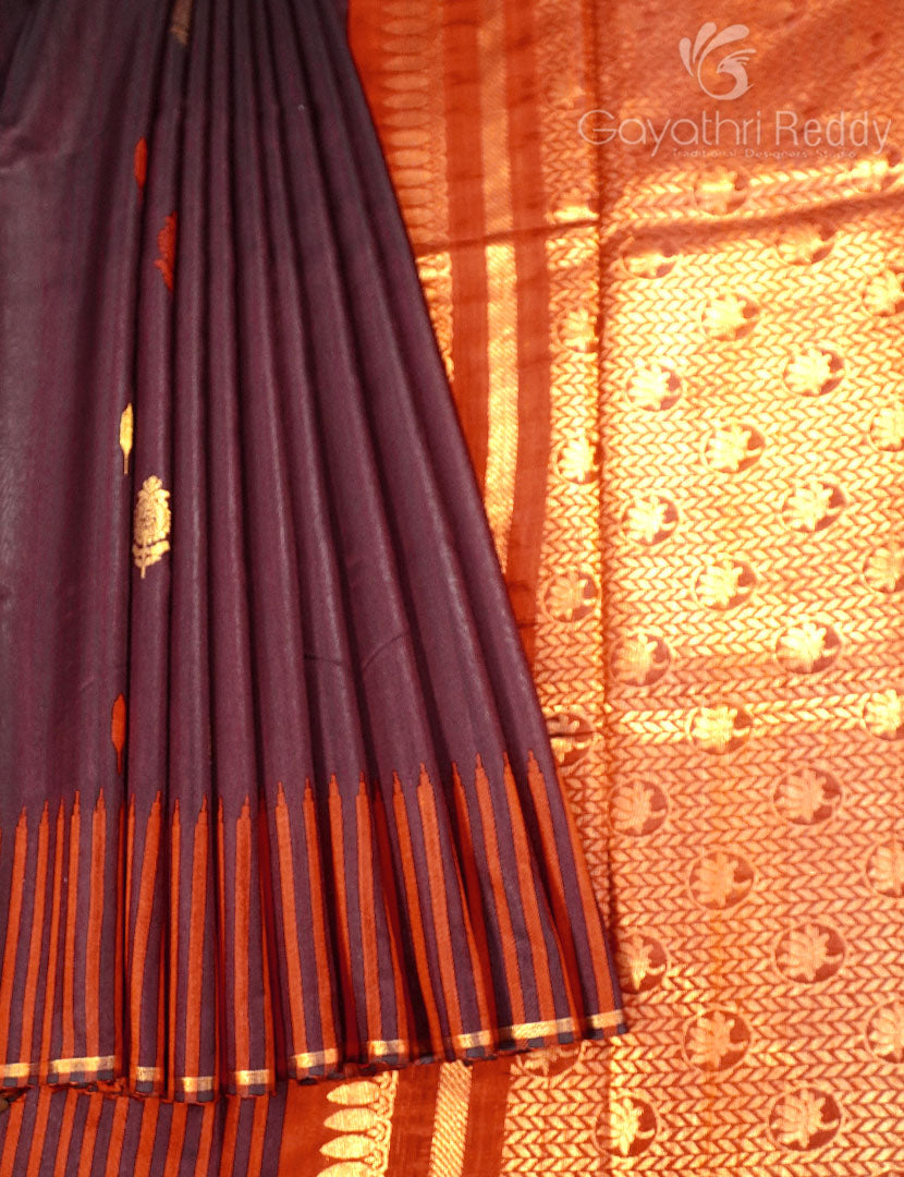 PURE KHADI PATTU SAREE-KHP1313