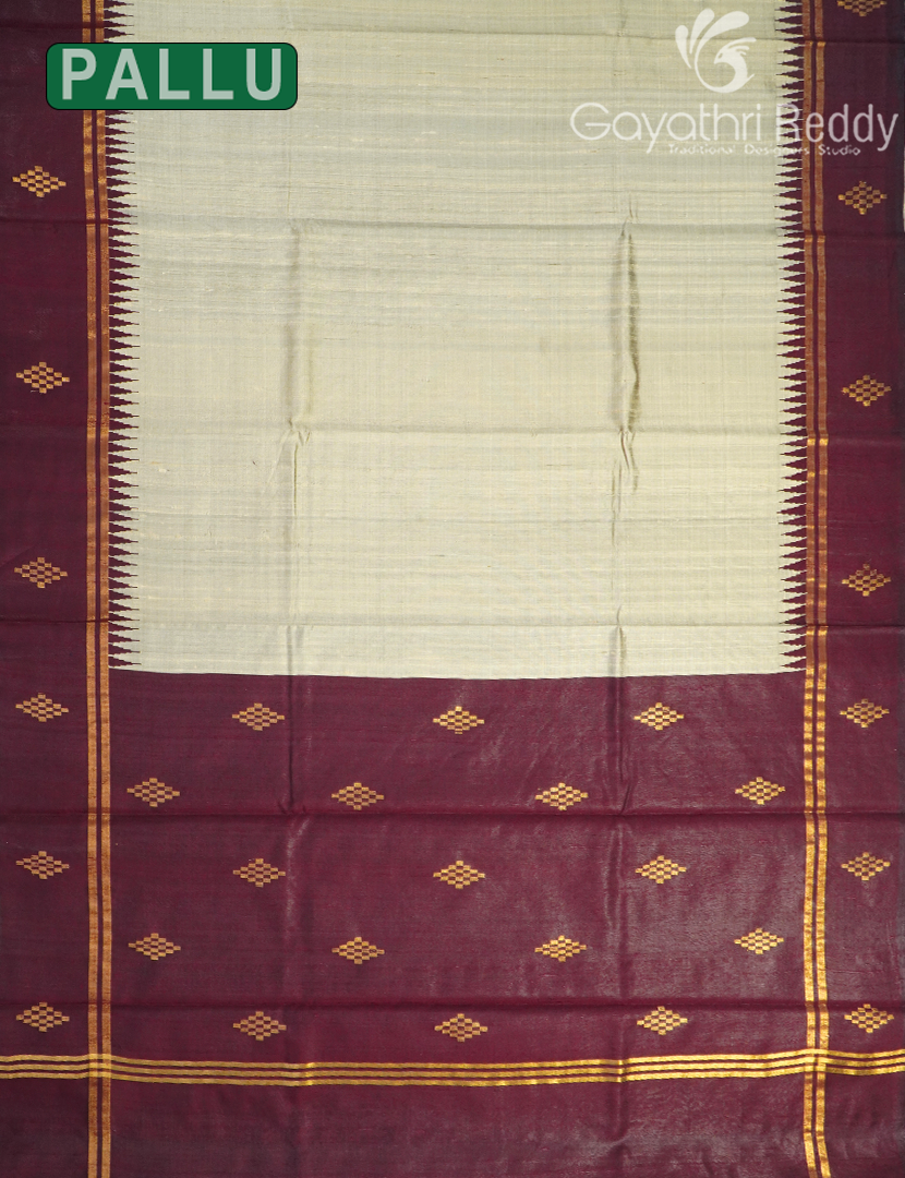 PURE KHADI PATTU SAREE-KHP1227
