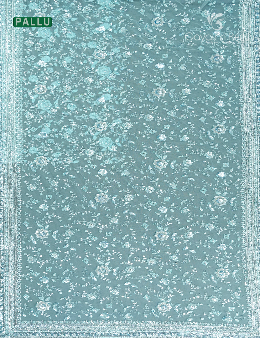 NETTED FANCY SAREE-NF53