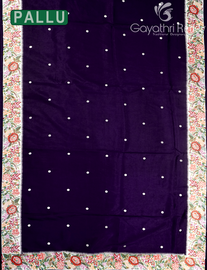 SEMI DUPION SILK SAREE-SDS118