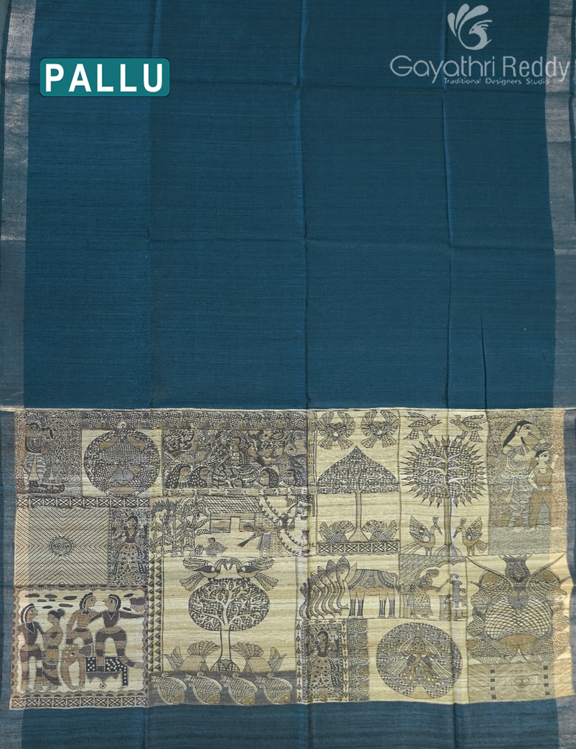 PURE DESI TUSSAR SILK-TS1537