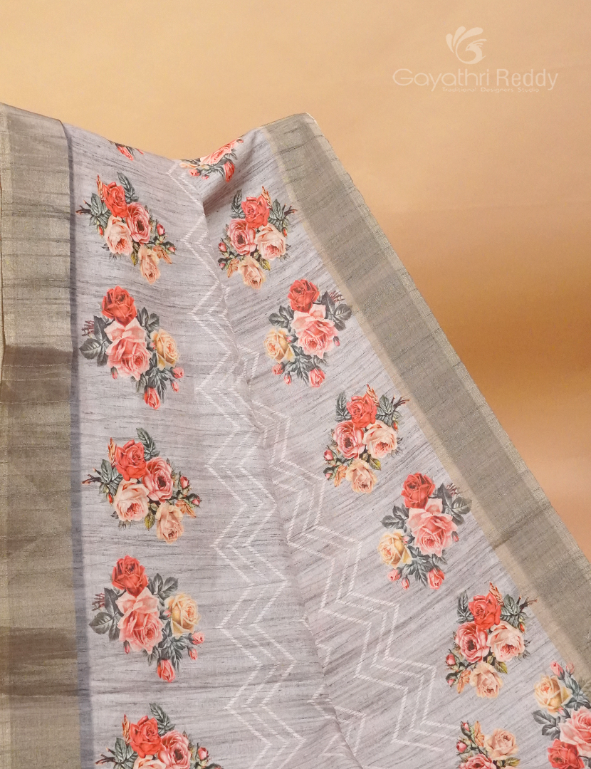 SEMI TUSSAR SILK-ST747