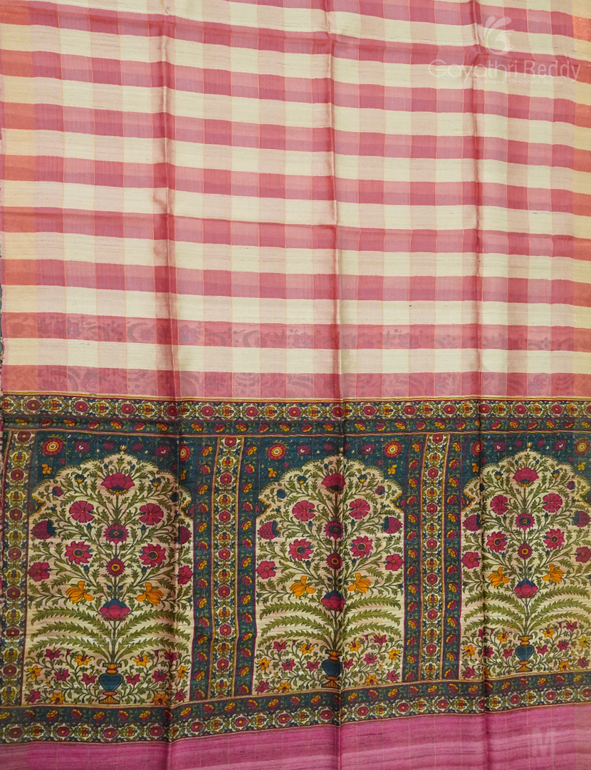 PURE DESI TUSSAR SILK-TS1329