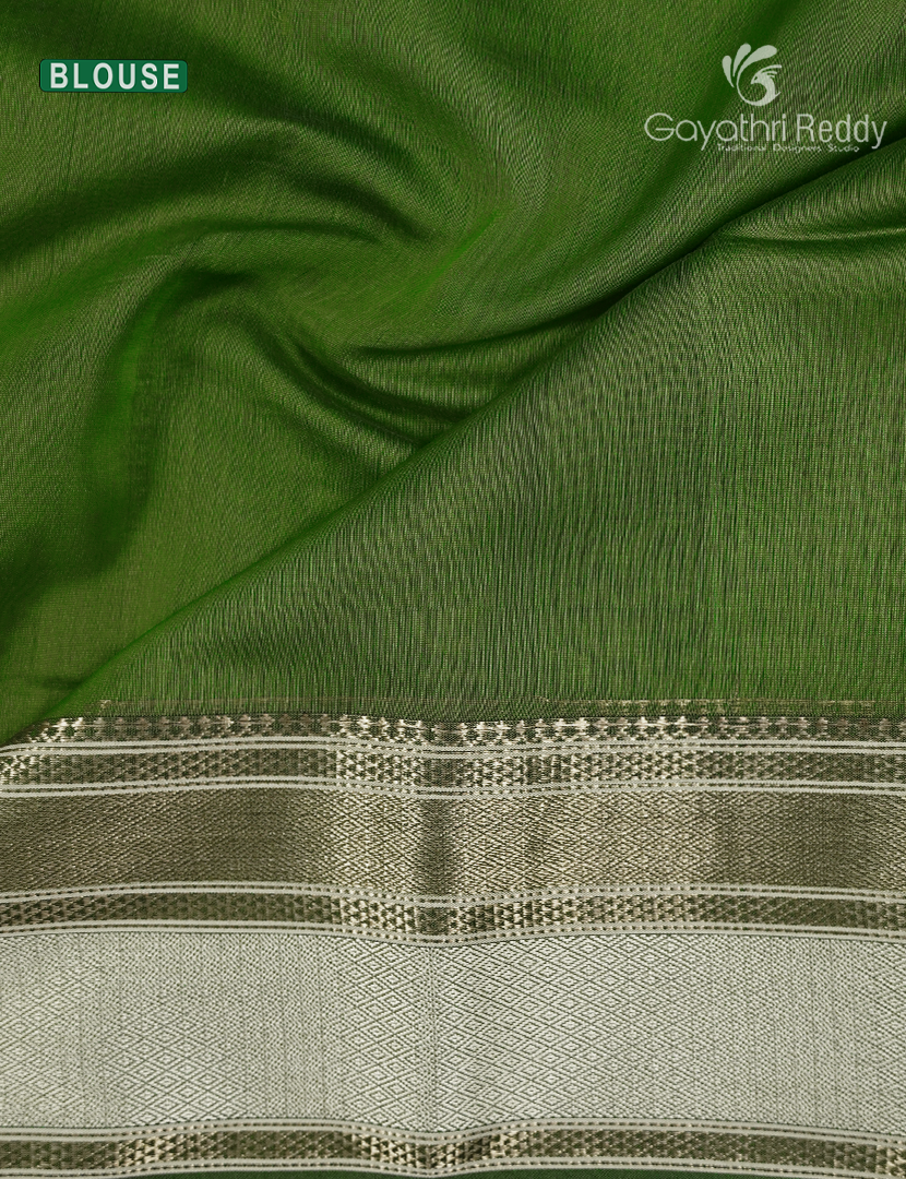 PURE CHANDERI BUTTA SAREES -CPS1189