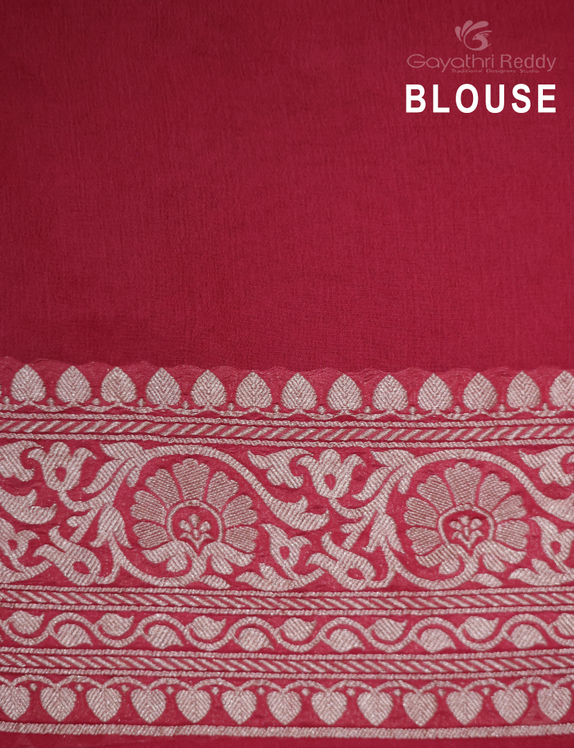 PURE BANARAS GEORGETTE KHADDI-BG579