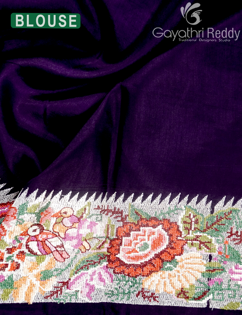 SEMI DUPION SILK SAREE-SDS118