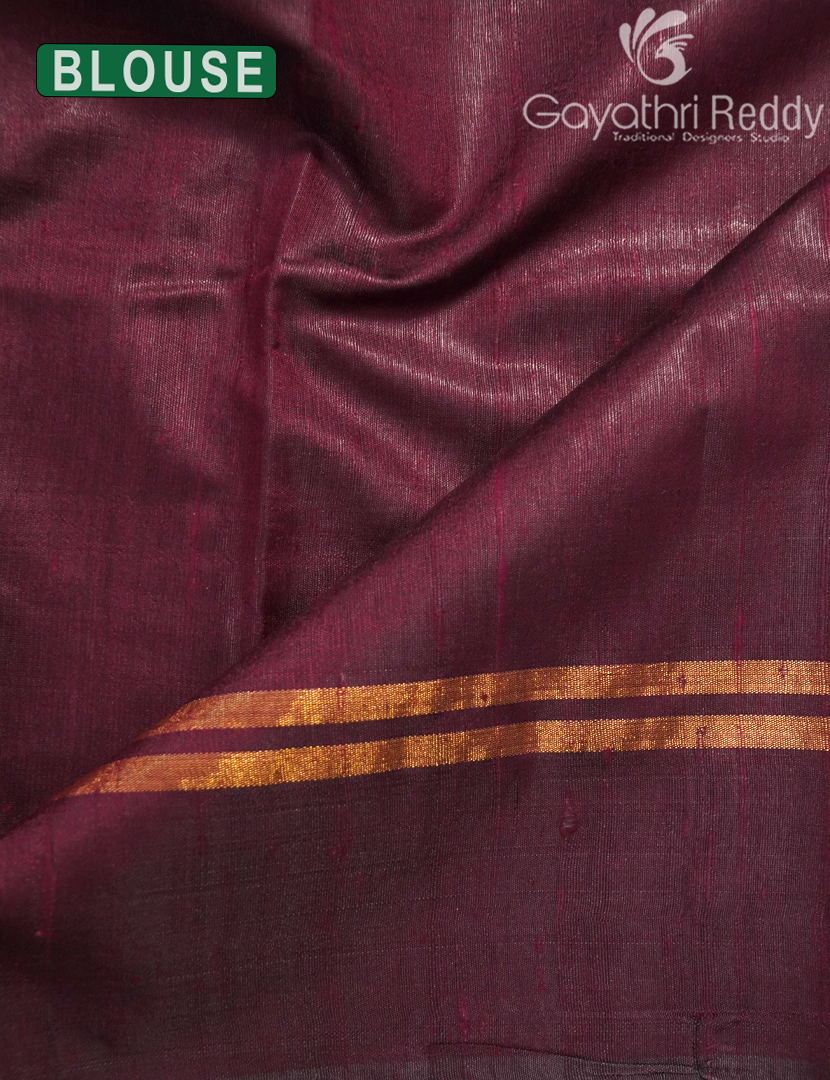 PURE KHADI PATTU SAREE-KHP1227