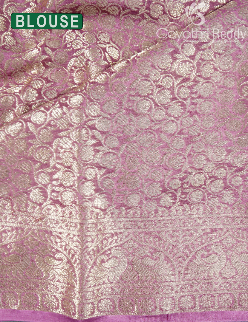 BANARAS CHIFFON SAREE-BCH13