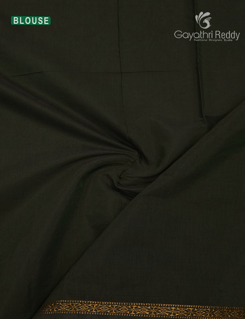 Sico Saree in Yellow and Deep Mehendi Green