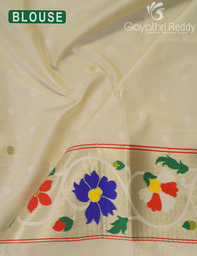 SEMI PAITHANI SAREE-SPS101