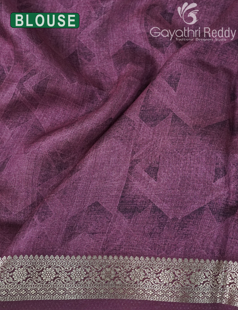 SEMI TUSSAR SAREE-ST1109