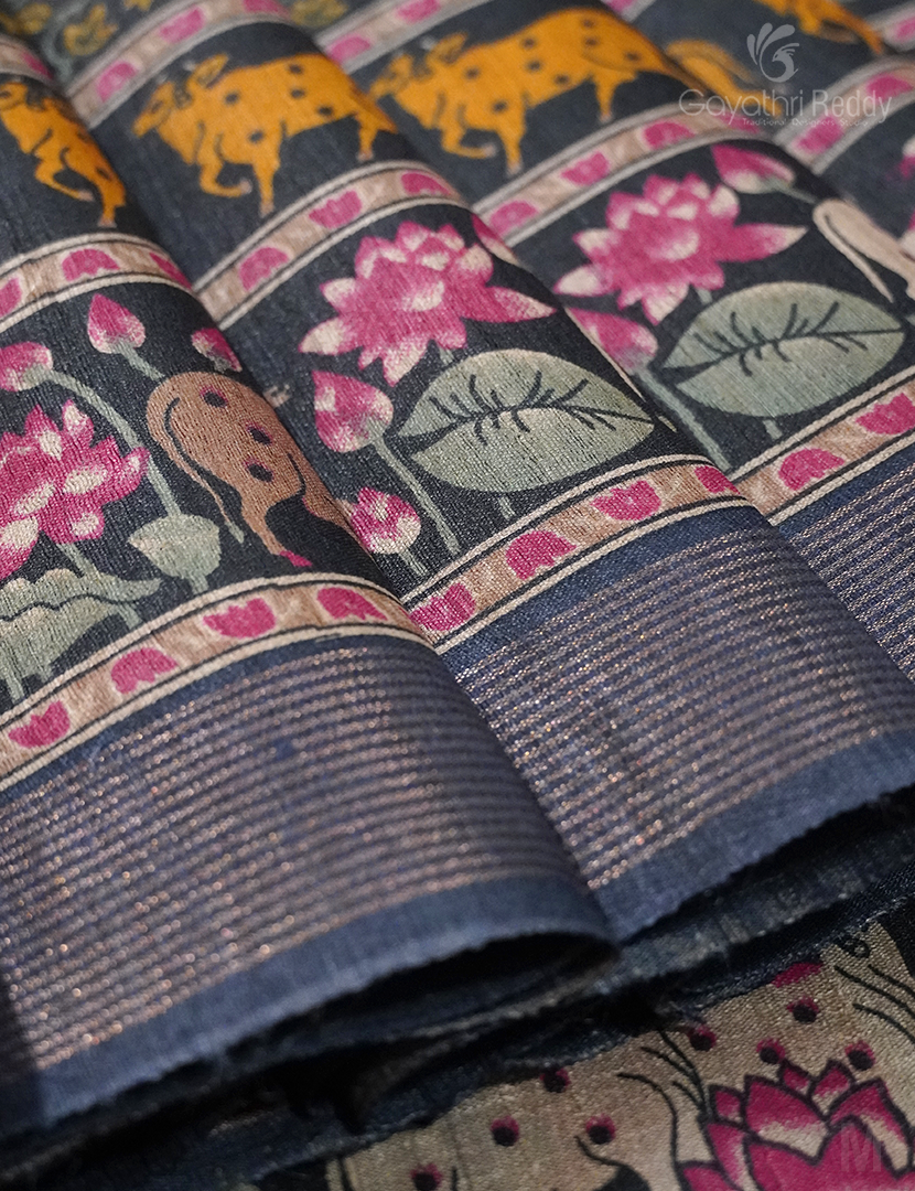 PURE DESI TUSSAR SILK-TS1183