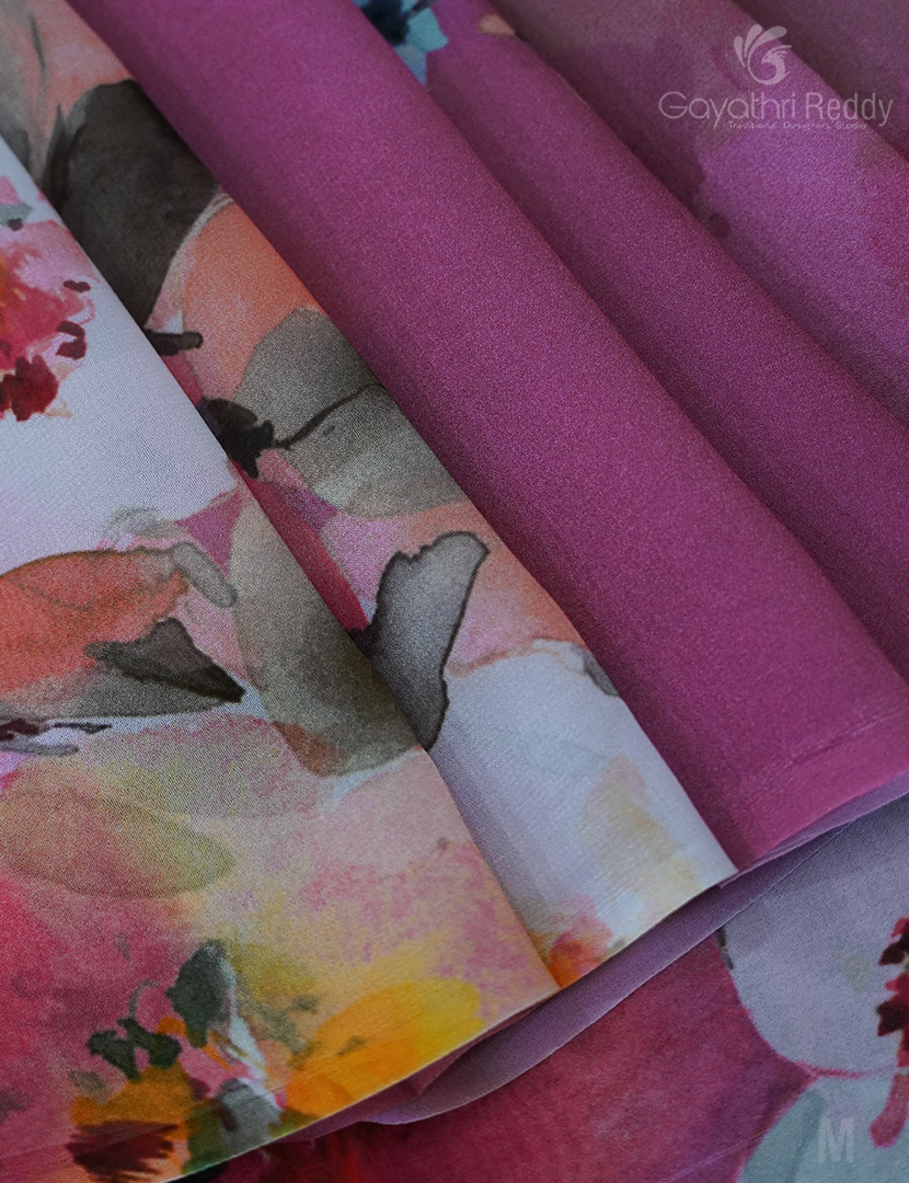 GEORGETTE SAREE-PGP42