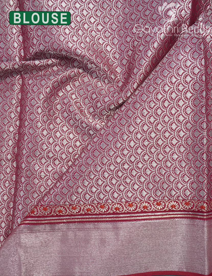 BANARAS MANGO SILK SAREE-PRM879