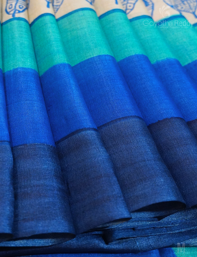 PURE DESI TUSSAR SILK-TS1247