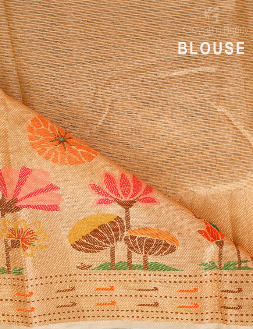 PURE TISSUE SAREE-PT15