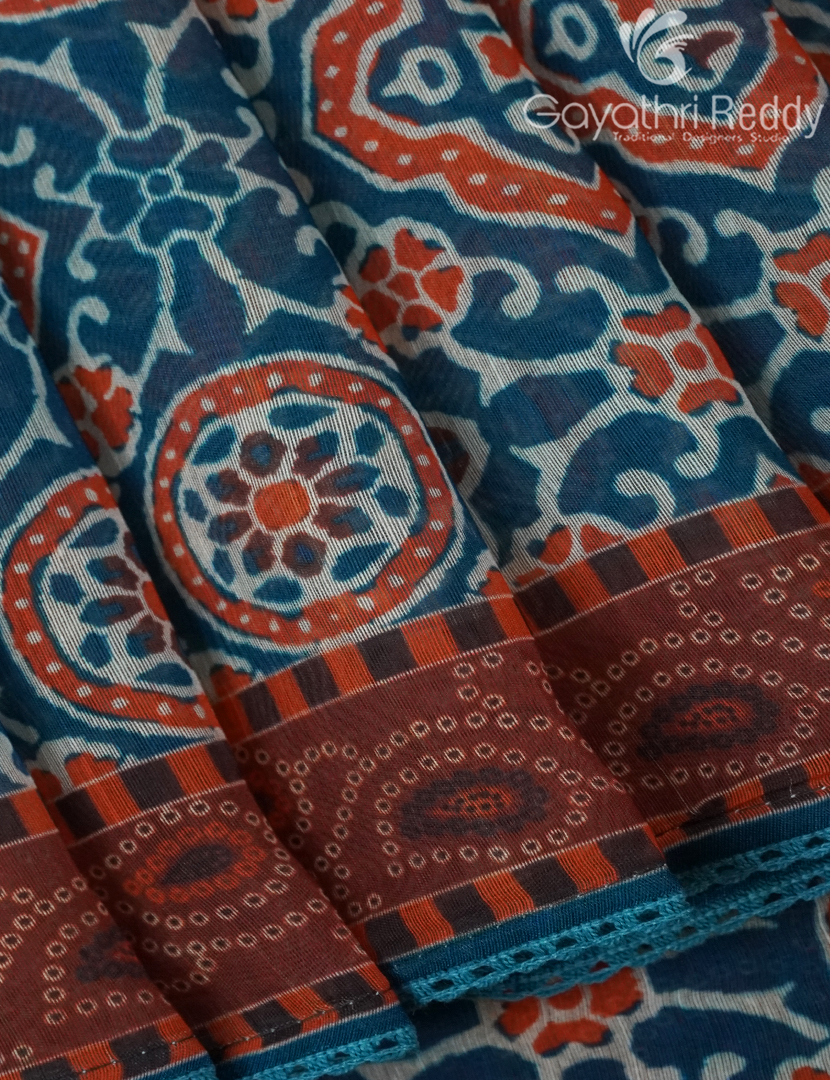 CHANDERI SILK SAREE-CPS1086