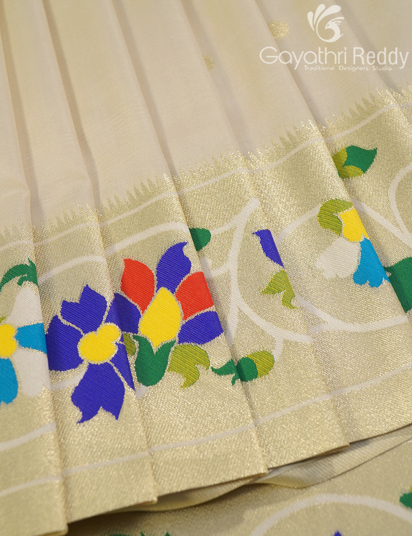 SEMI PAITHANI SAREE-SPS101