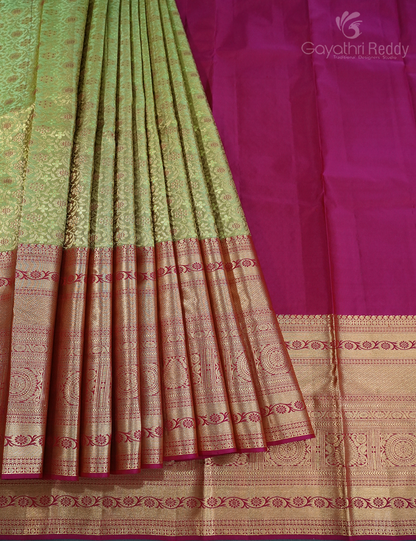 PURE KANCHI PATTU PAVADA(MEDIUM SIZE)-KPL742