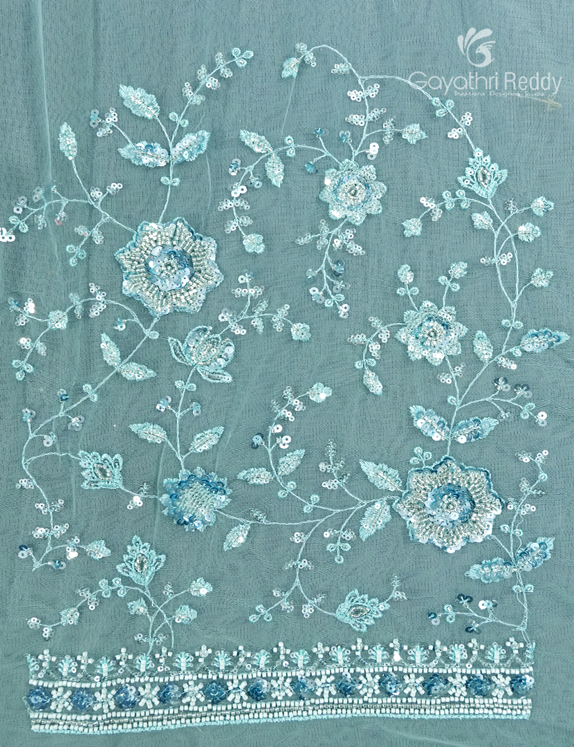 NETTED FANCY SAREE-NF53