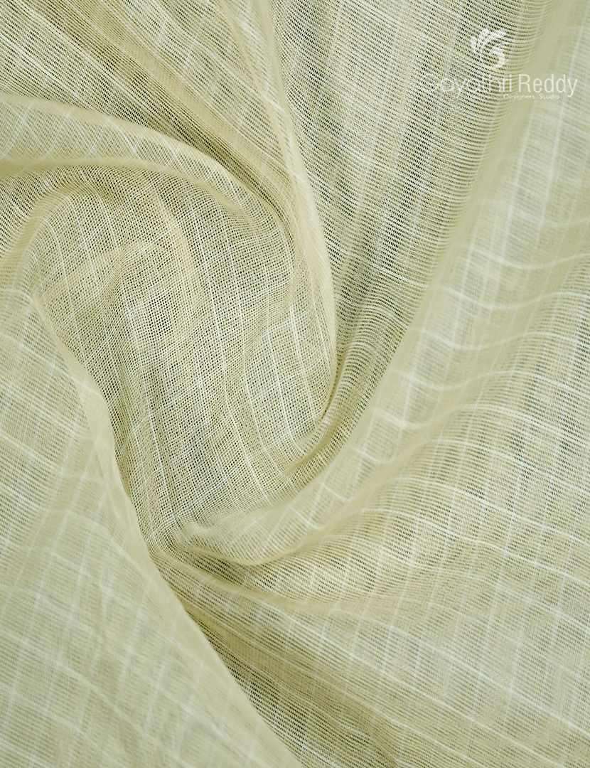Pure Gadwal Cotton Saree in Milk White and Persian Blue