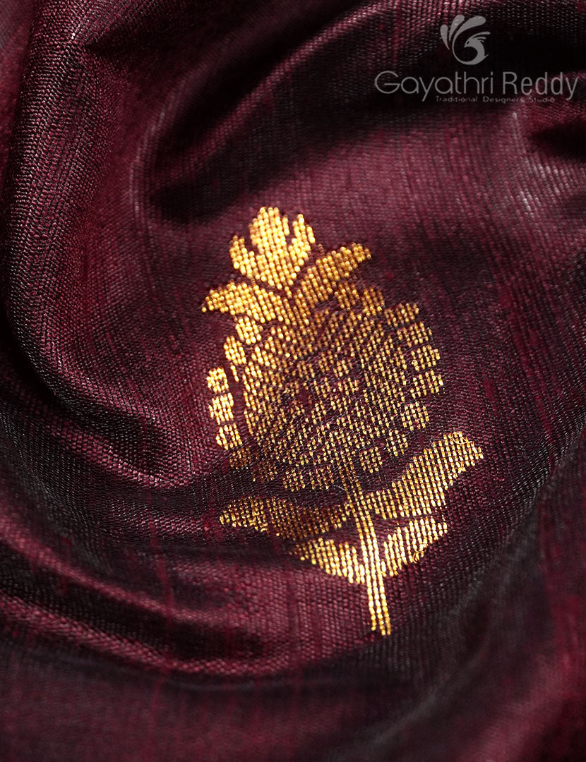 PURE KHADI PATTU SAREE-KHP1313