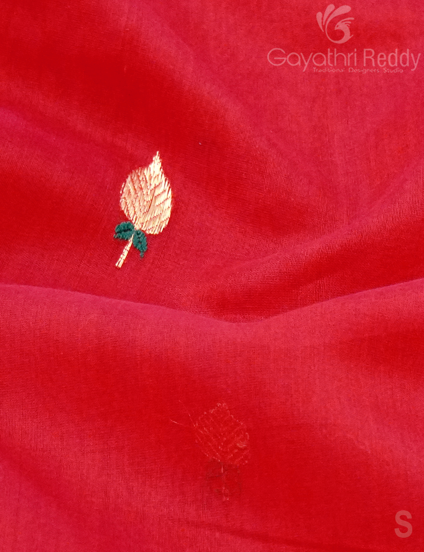 PURE CHANDERI SICO  SAREE-PCS652