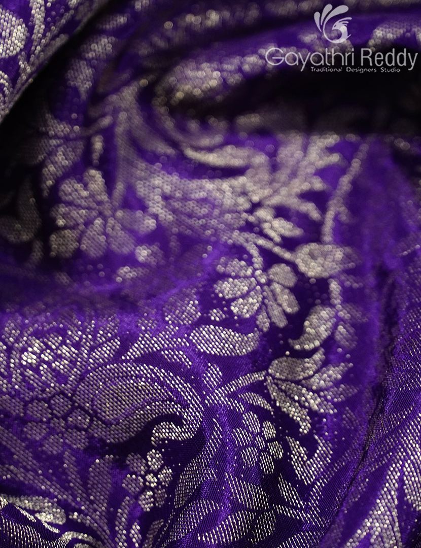 MYSORE CREPE BROCADE SAREE-MCB23