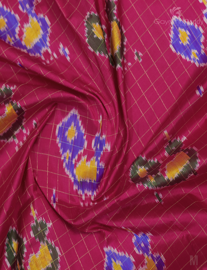 PURE IKKAT PATTU (FREE SIZE)-KPL687