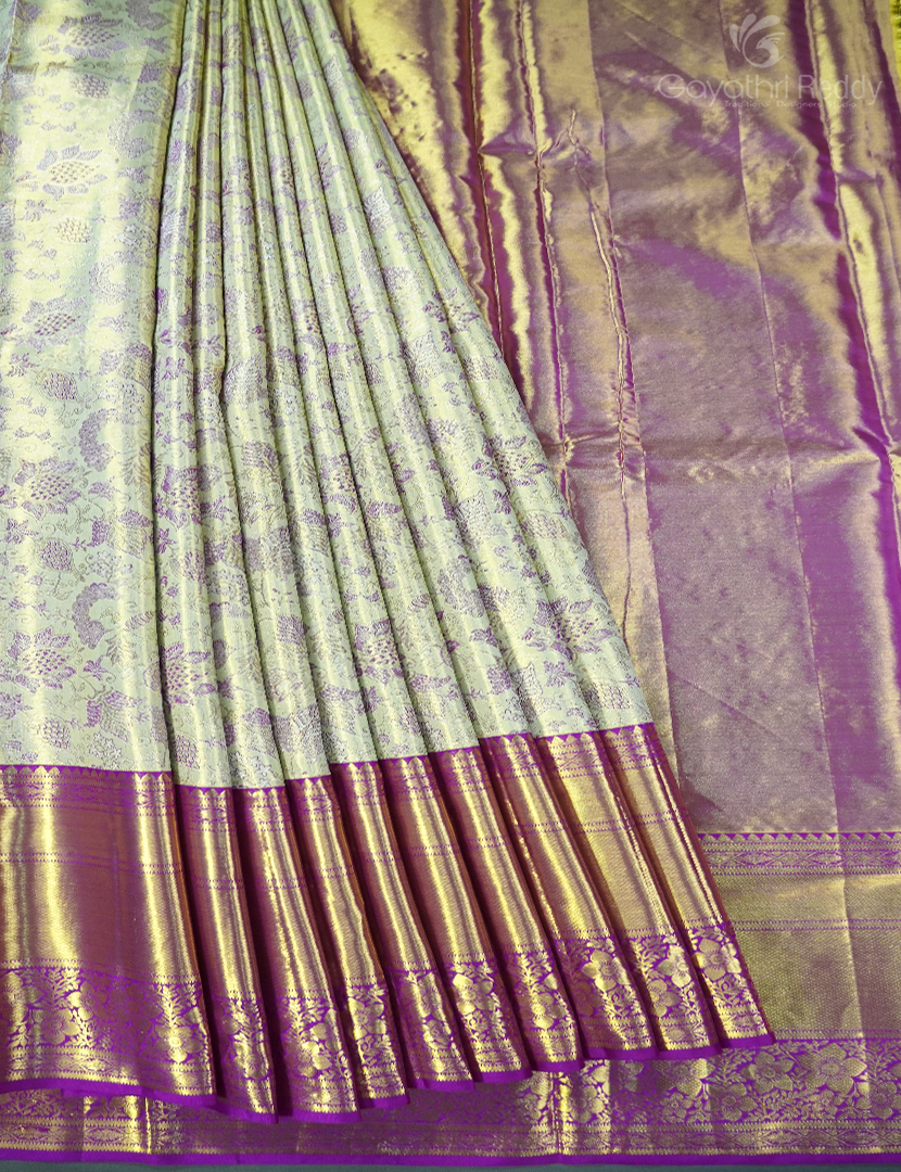 PURE KANCHI PATTU PAVADA(FREE SIZE)-KPL797