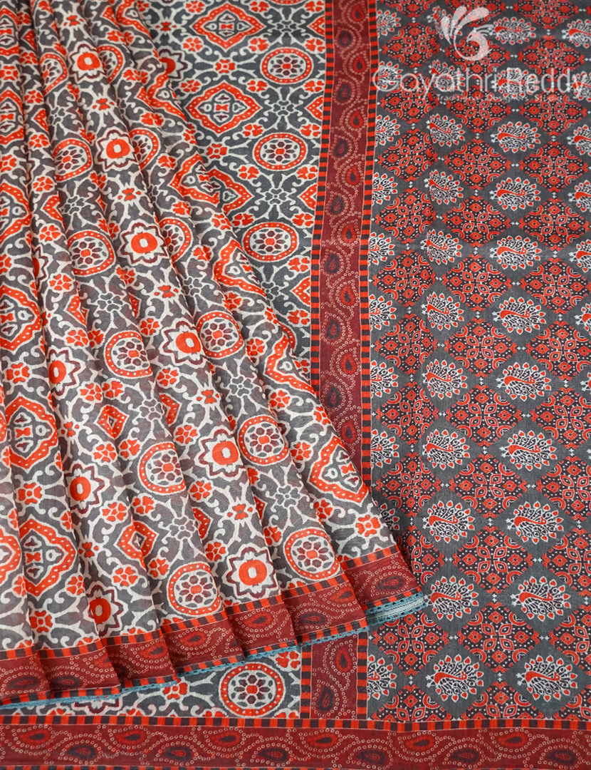 CHANDERI SILK SAREE-CPS1087