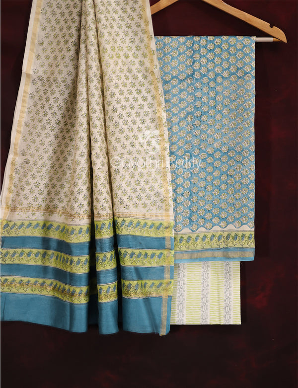 PURE CHANDERI SUITS-PCD4