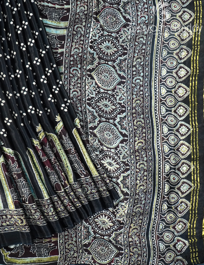 PURE GAJI SILK SAREE -GSS49