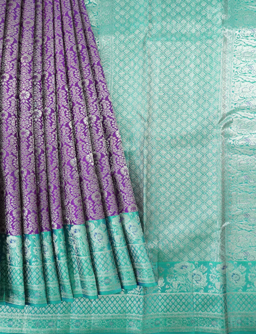 PURE KANCHI PATTU BRIDAL SAREE-BKP1905