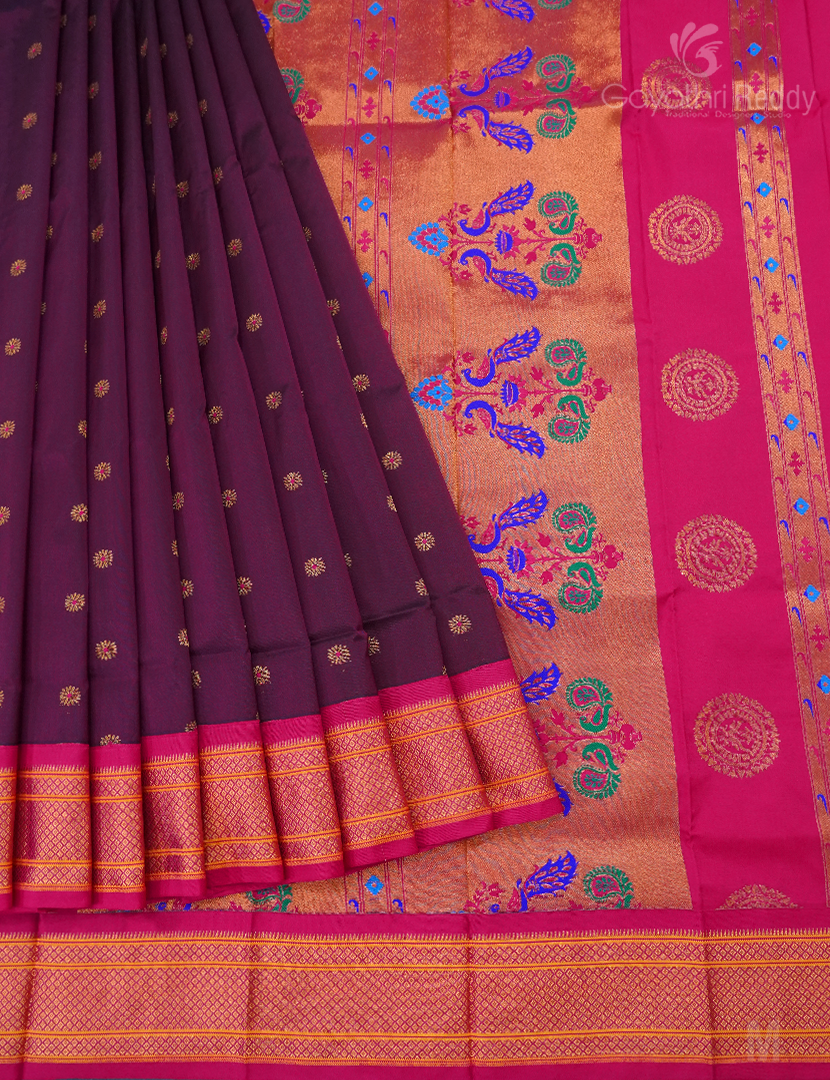 SEMI GADWAL SAREE-SGS78