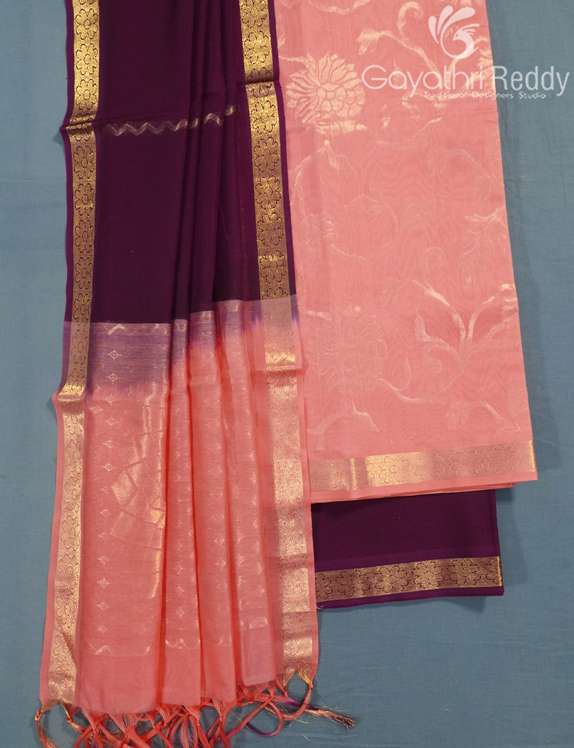 PURE KANCHI PATTU (D.M) 3PC-KPDM66