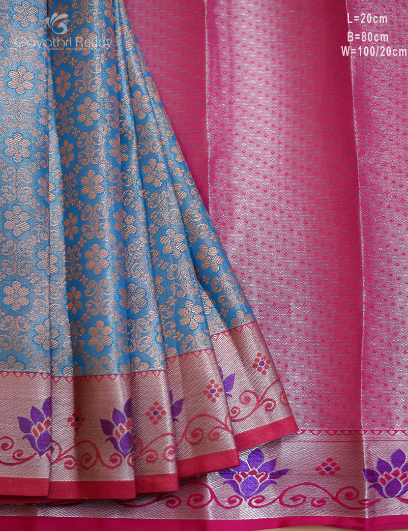 KANCHI PATTU LEHENGA(SMALL SIZE)-SPL396