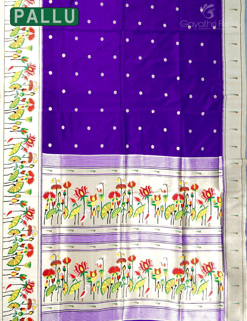 SEMI PAITHANI SAREE-SPS80