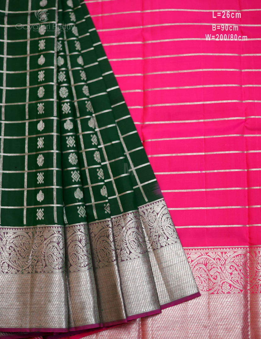 PURE KANCHI PATTU LEHENGA(SMALL SIZE)-KPL712